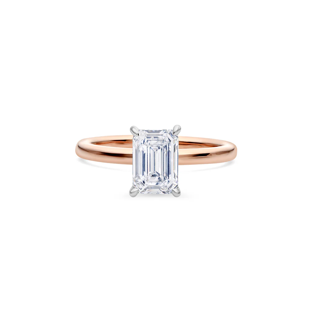 1.5ct Emerald Cut Solitaire Ring