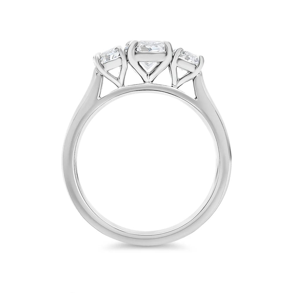 Oval Trilogy Lab Grown Ring - Image 2