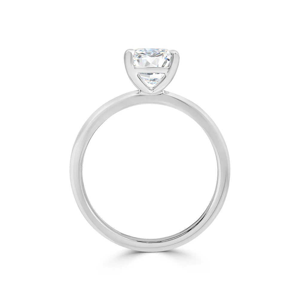 Elongated Cushion Cut Lab Grown Diamond Ring - 2ct - Image 2