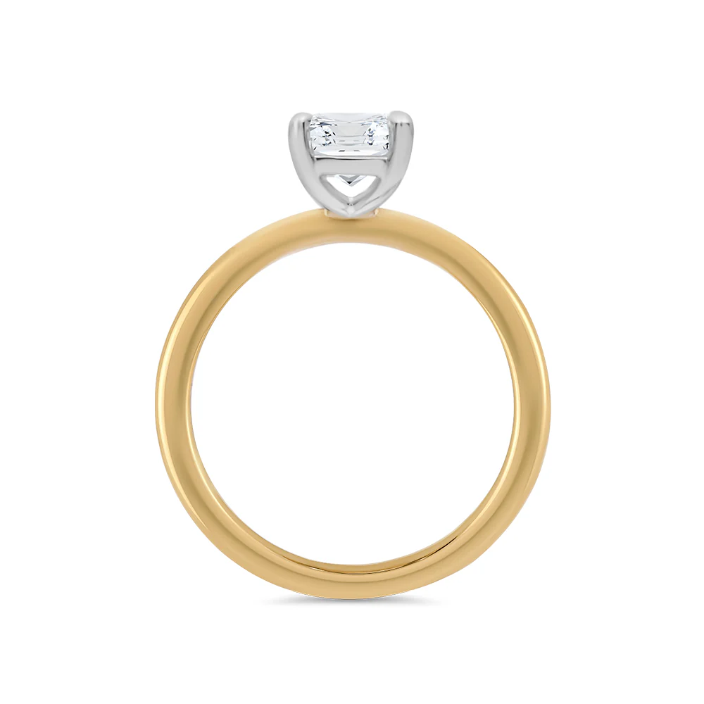 1.51ct Lab Grown Emerald Cut Solitaire - Image 2