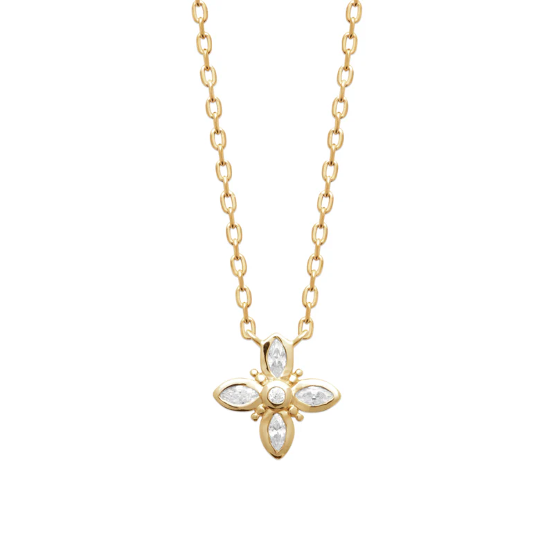 Bobbi Grace - Flower Necklace