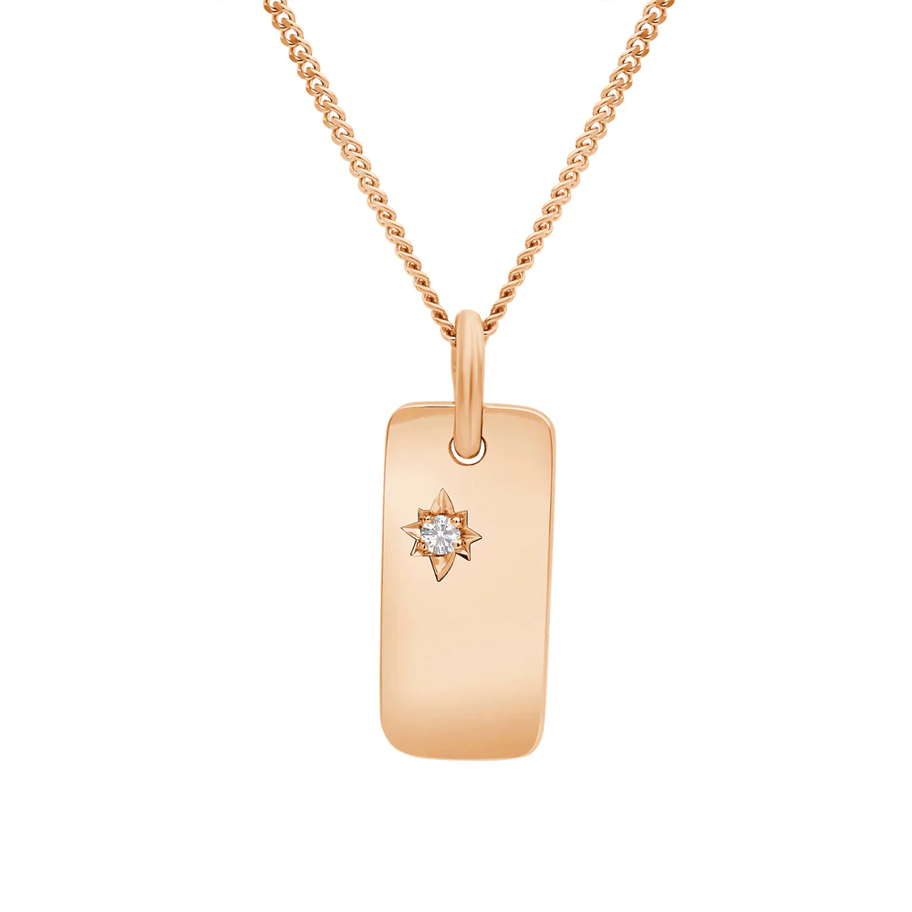 Handmade Oblong Star Set Pendant