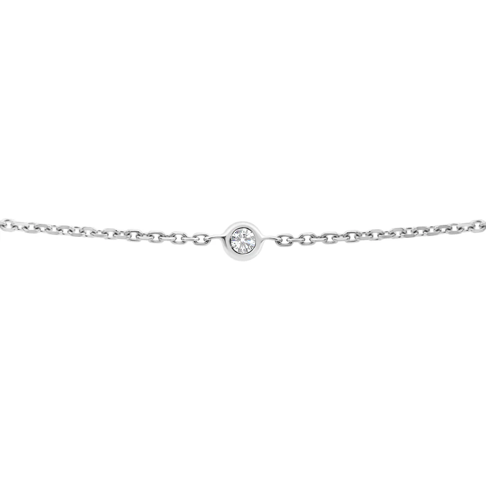 0.05ct Adjustable Diamond Set Bracelet