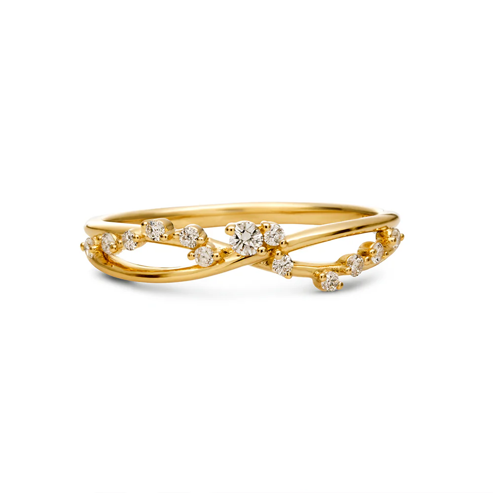 Lab Grown Diamond Ring - Yellow Gold