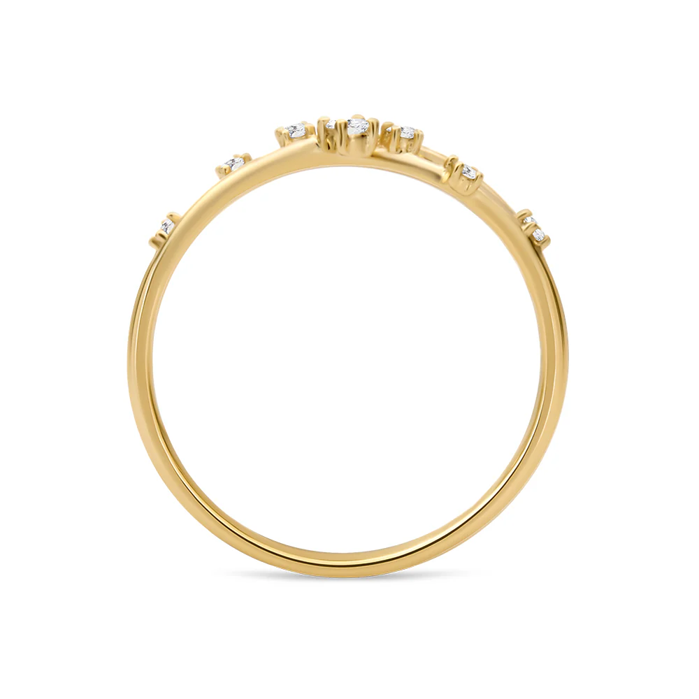 Lab Grown Diamond Ring - Yellow Gold - Image 2