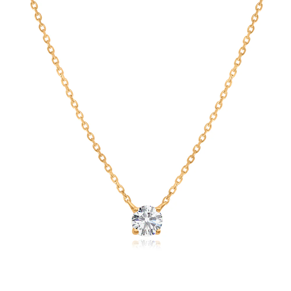 0.30ct Lab Grown Necklace & Chain