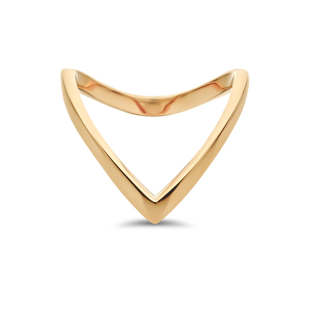Rachel - Custom Made V Shaped Ring