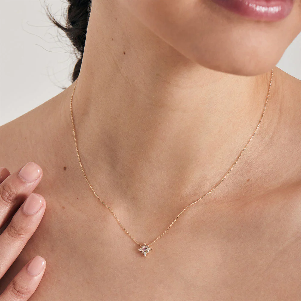 Ania Haie 'Wild Meadow Collection' Pink Sapphire Necklace - Image 2
