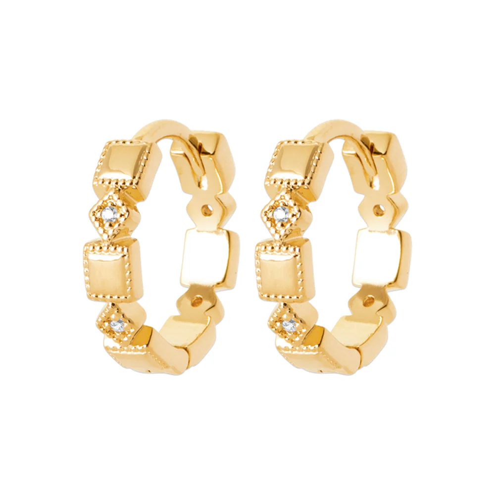 Bobbi Grace- Art Deco Inspired Huggies