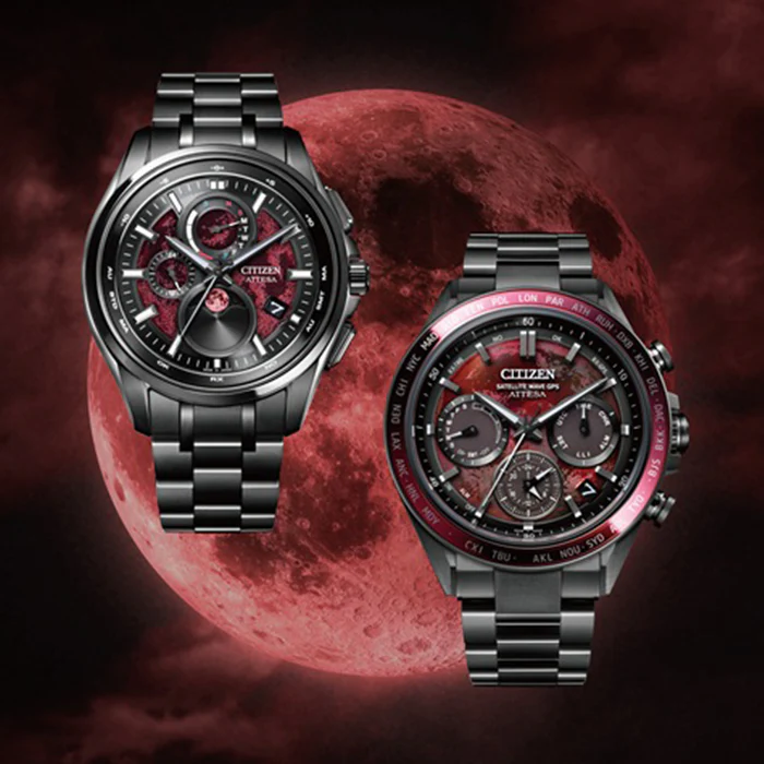 Citizen Attesa Total Lunar Eclipse Moonphase Limited Edition Watch - BY1005-73Z - Image 2