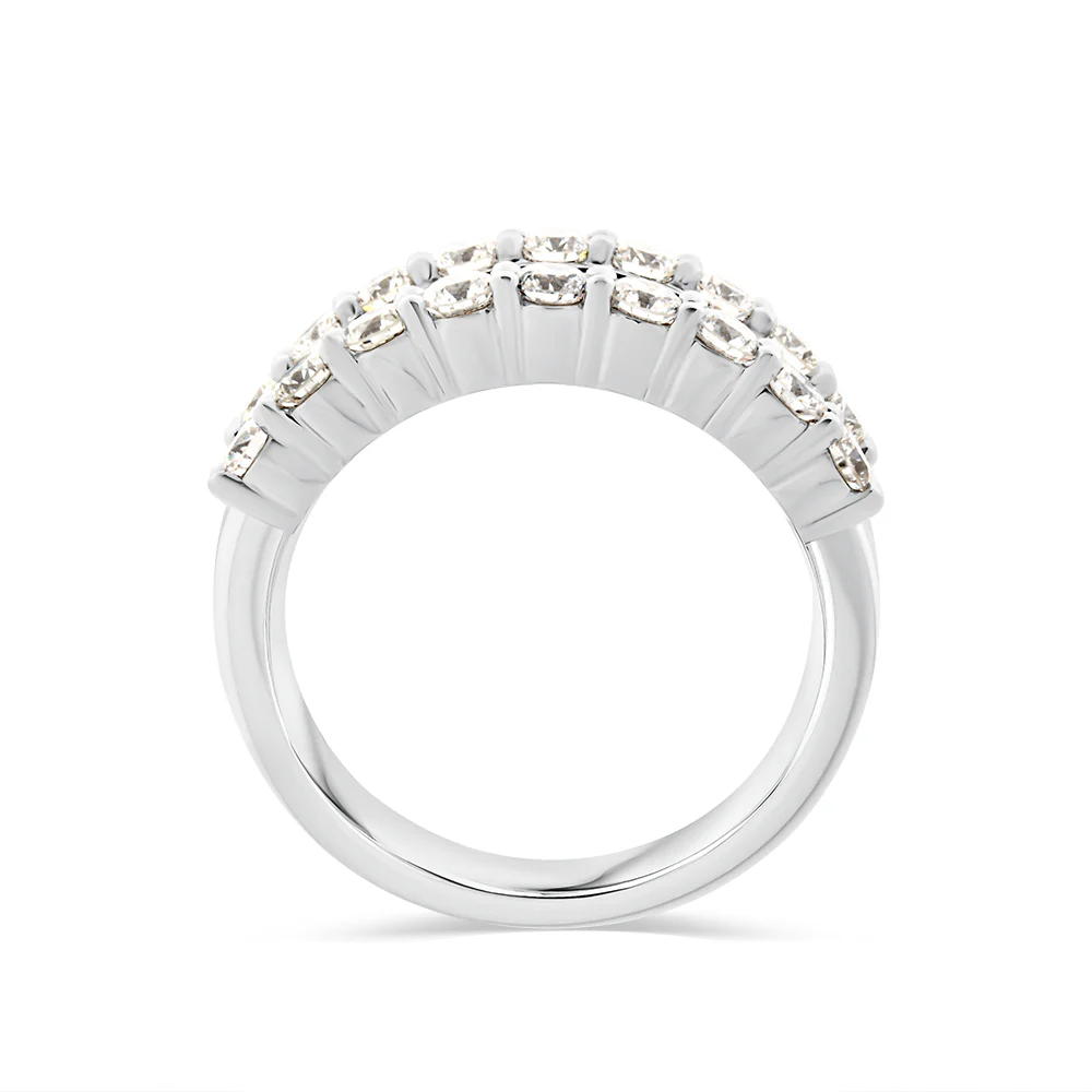 Emerald & Brilliant Cut Ring - Image 2