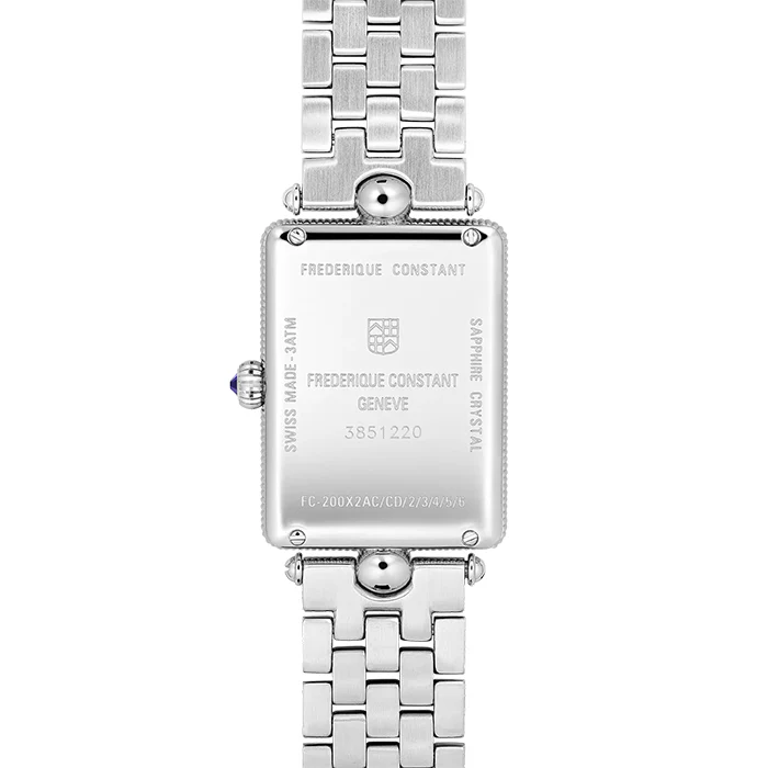 Frederique Constant Classic Carree Art Deco Watch - FC-200MPW2AC6B - Image 3