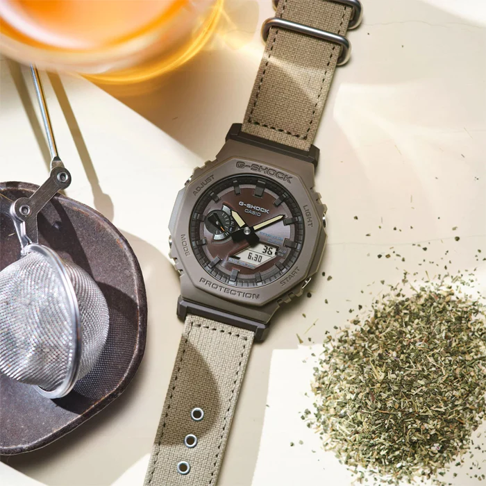 G-Shock Duo-Chrono CasiOak 'TrueCotton Series' Watch - GAB2100CT-5A - Image 2