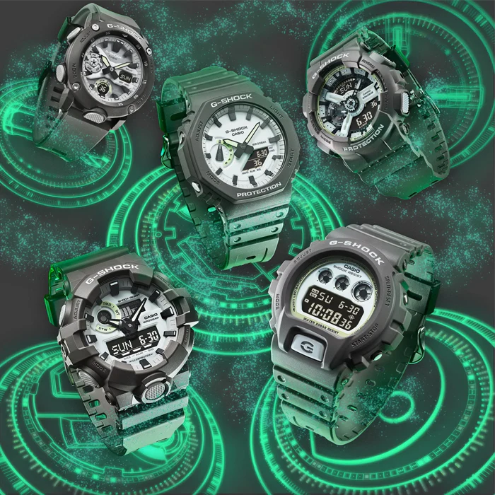 G-Shock Duo Chrono Hidden Glow Watch - GA700HD-8A - Image 3
