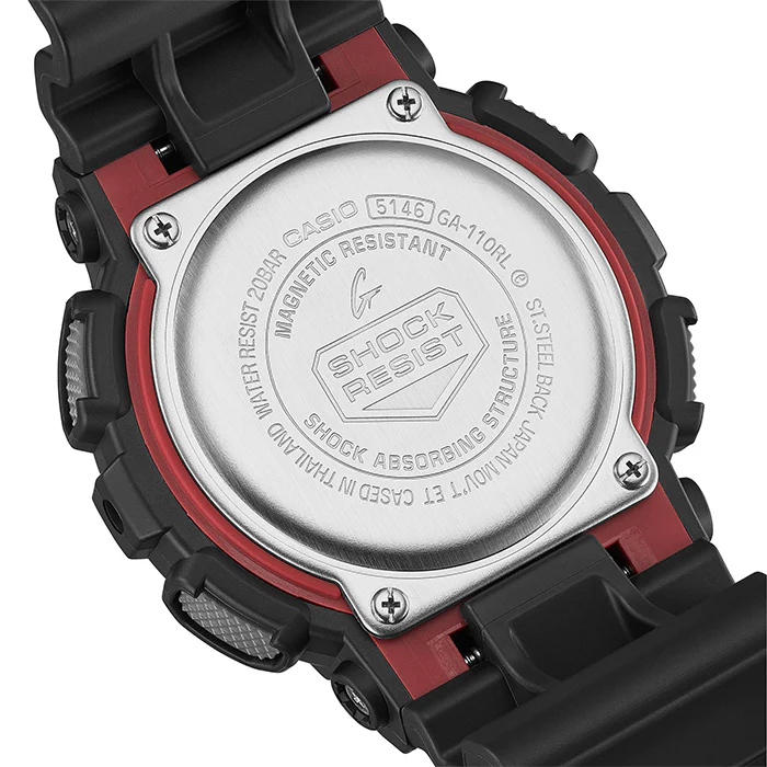G-Shock Duo Chrono Watch - GA110RL-1A - Image 2