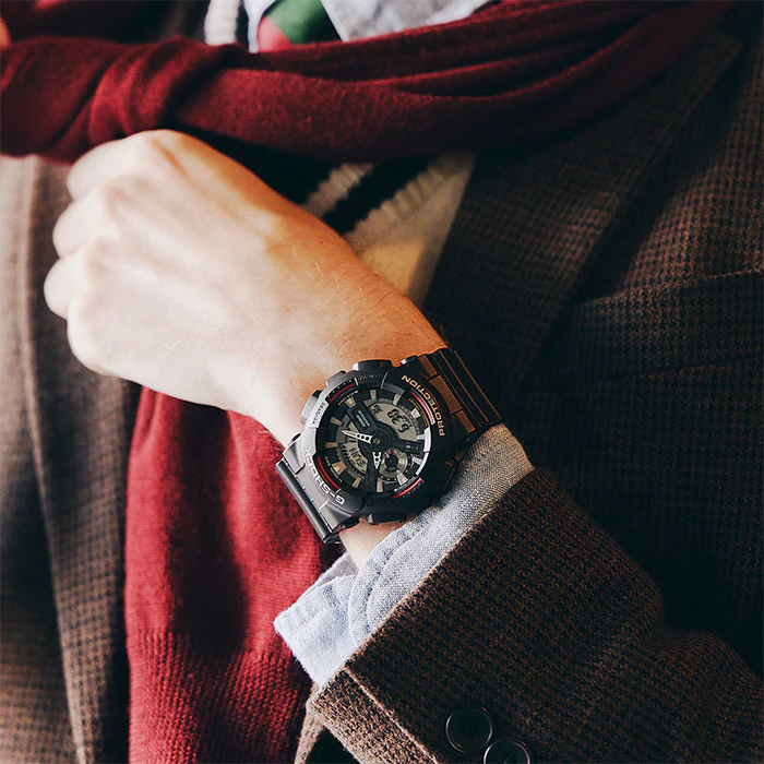G-Shock Duo Chrono Watch - GA110RL-1A - Image 4