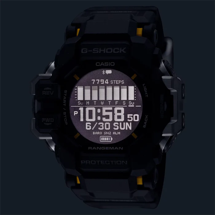 G-Shock Master Of G Rangeman Six-Sensor GPS Watch - GPRH1000-1D - Image 3