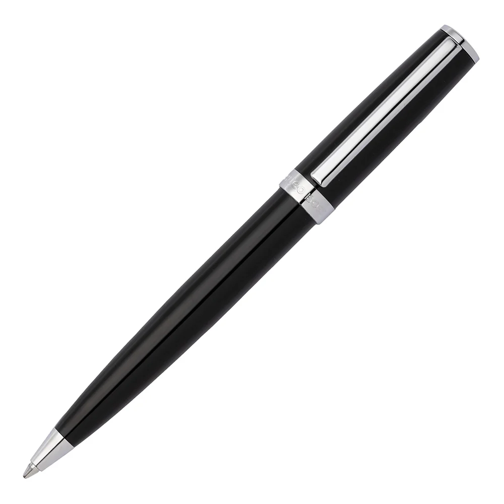 HUGO BOSS BALLPOINT PEN GEAR - ICON BLACK