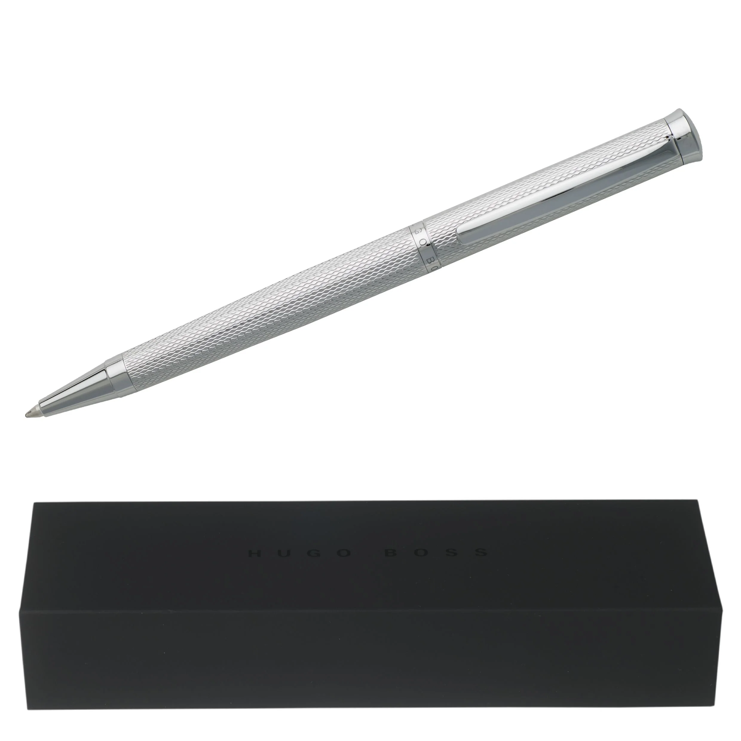 HUGO BOSS BALLPOINT PEN SOPHISTICATED CHROME - Image 2