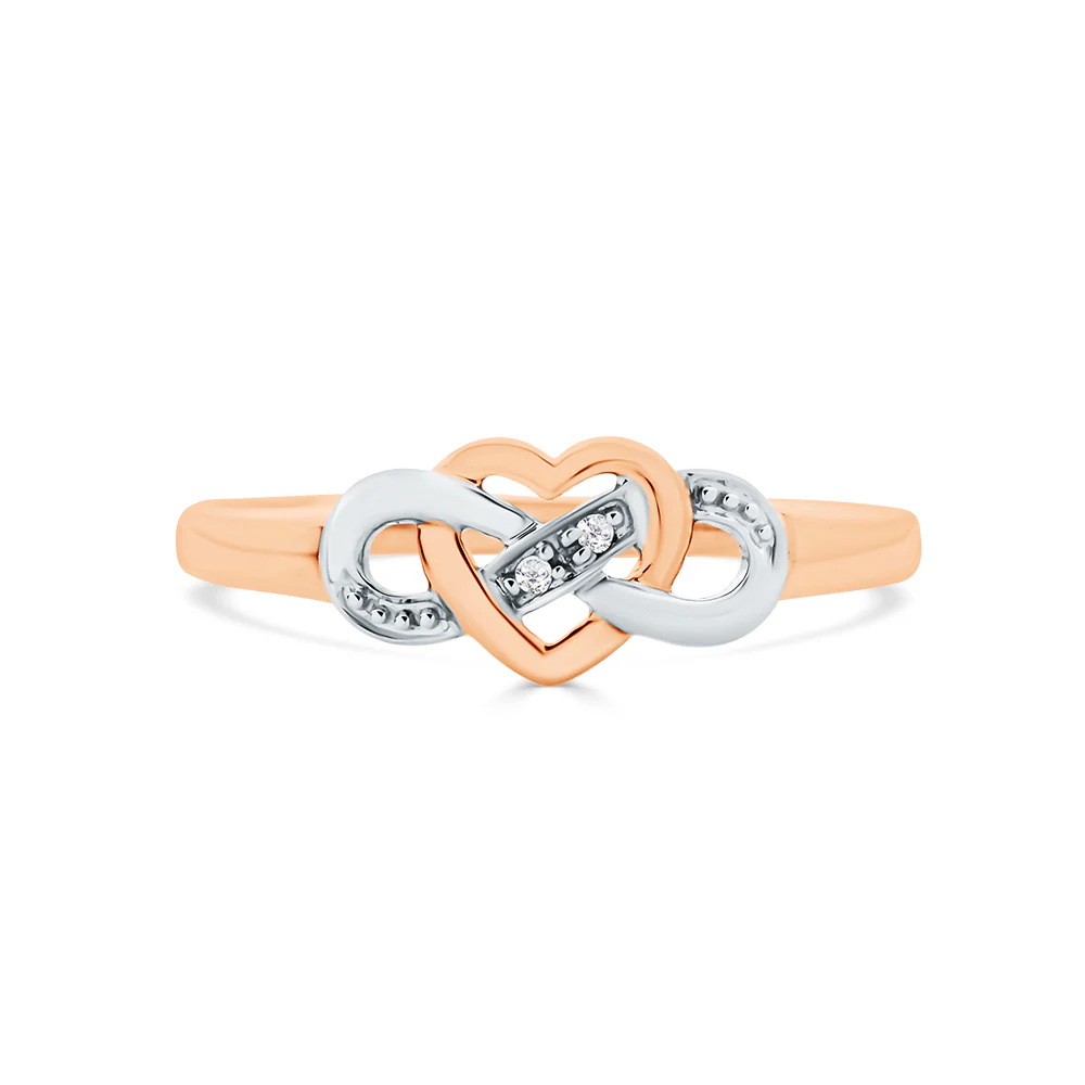 Infinity Diamond Ring