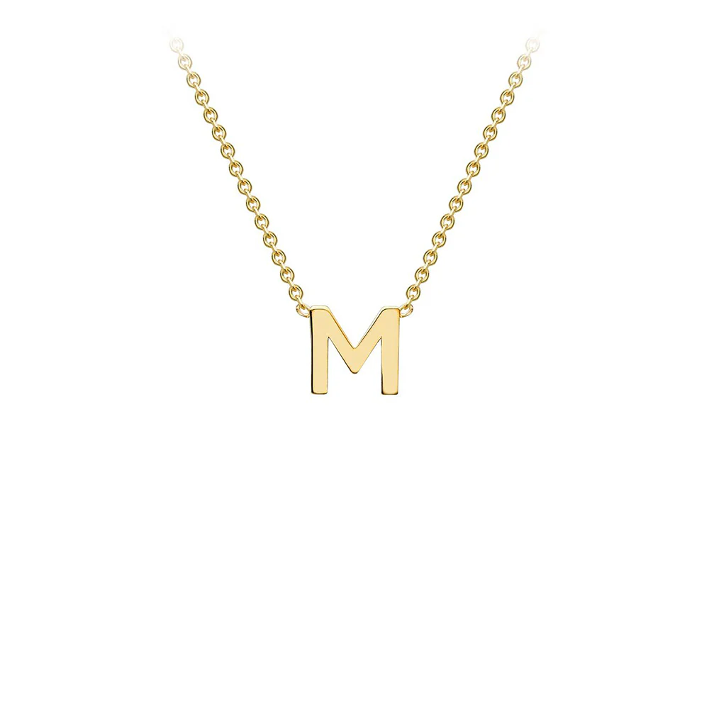 Letter 'M' Pendant & Chain