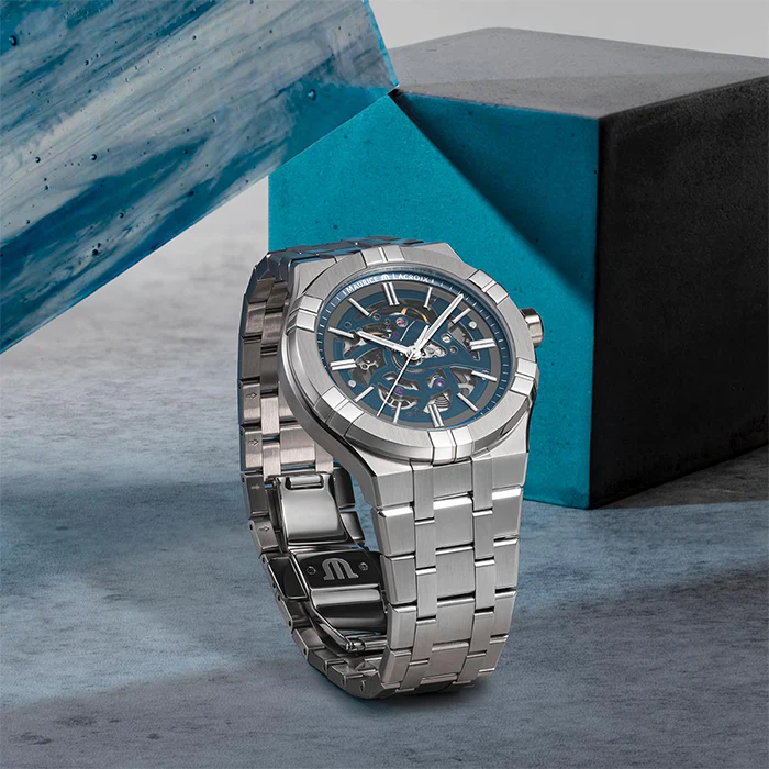 Maurice Lacroix 'Aikon Skeleton' Watch - AI6008-SS002-031-1 - Image 4