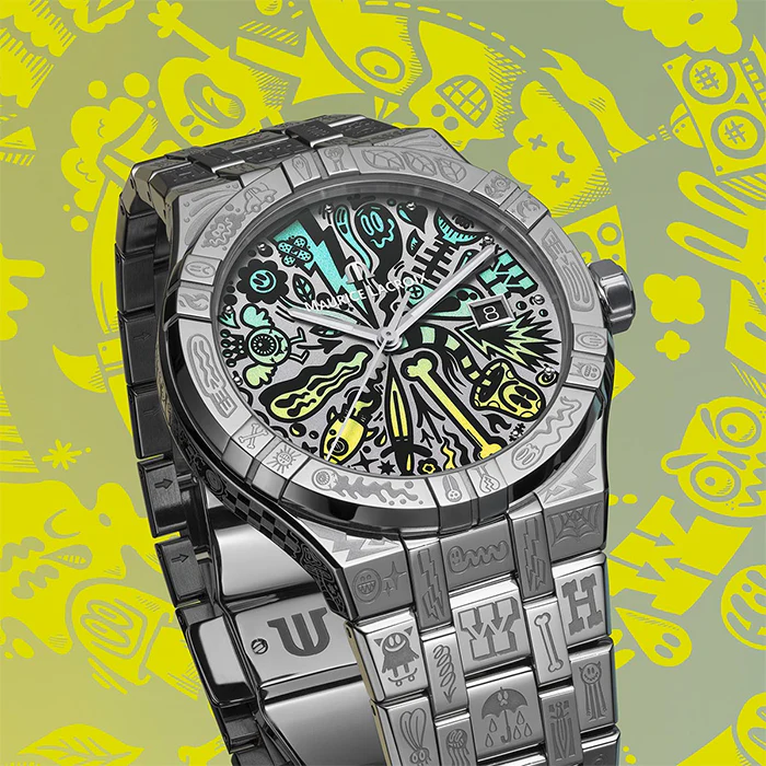 Maurice Lacroix 'Aikon' Wotto Urban Tribe Limited Edition Watch - AI6008-SS009-090-1 - Image 4