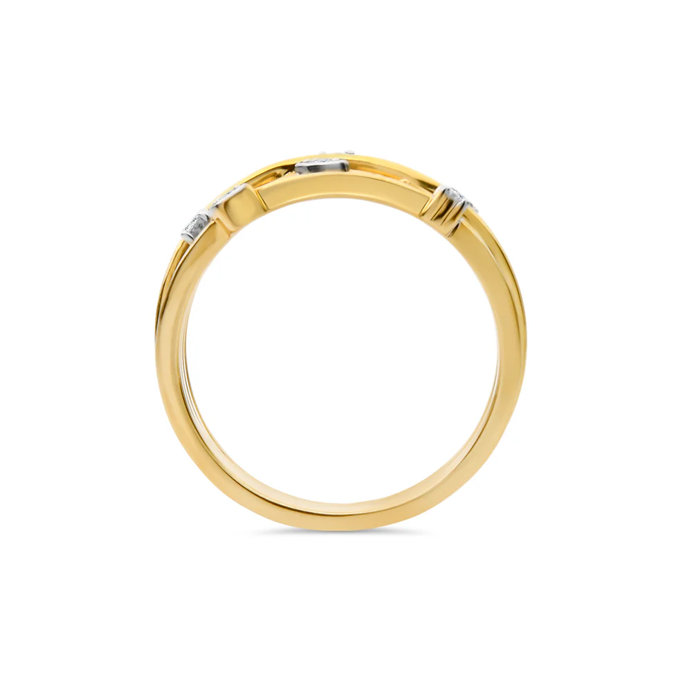 Multi Row Lab Grown Diamond Ring - Image 2