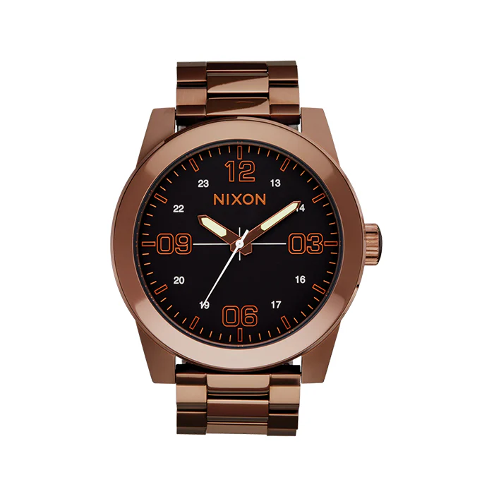 Nixon Corporal 'Chocolate/Dark Roast' Watch - A346-5253-00