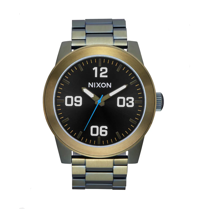 Nixon Corporal SS Black Sunray Surplus Watch - A346-5092-00