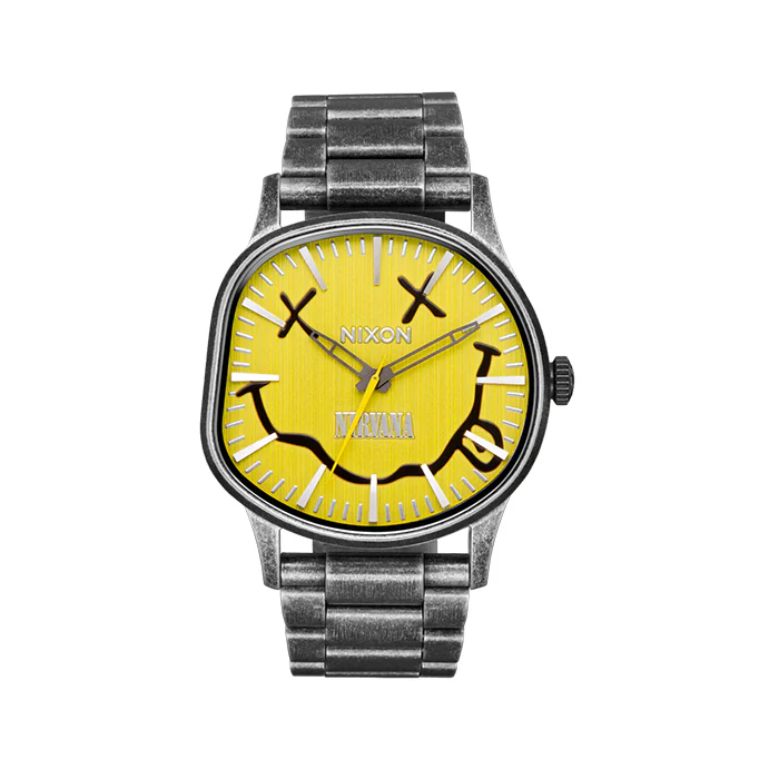 Nixon Sentry Wobble Nirvana Limited Edition Watch - A1417-5273-00