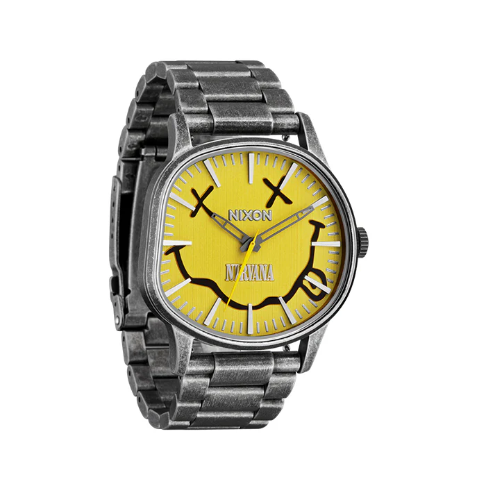 Nixon Sentry Wobble Nirvana Limited Edition Watch - A1417-5273-00 - Image 2