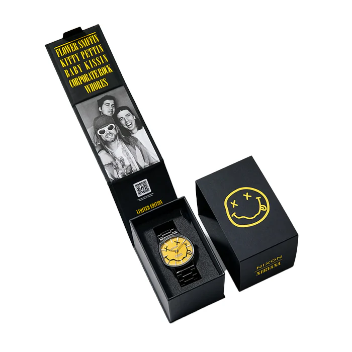 Nixon Sentry Wobble Nirvana Limited Edition Watch - A1417-5273-00 - Image 6