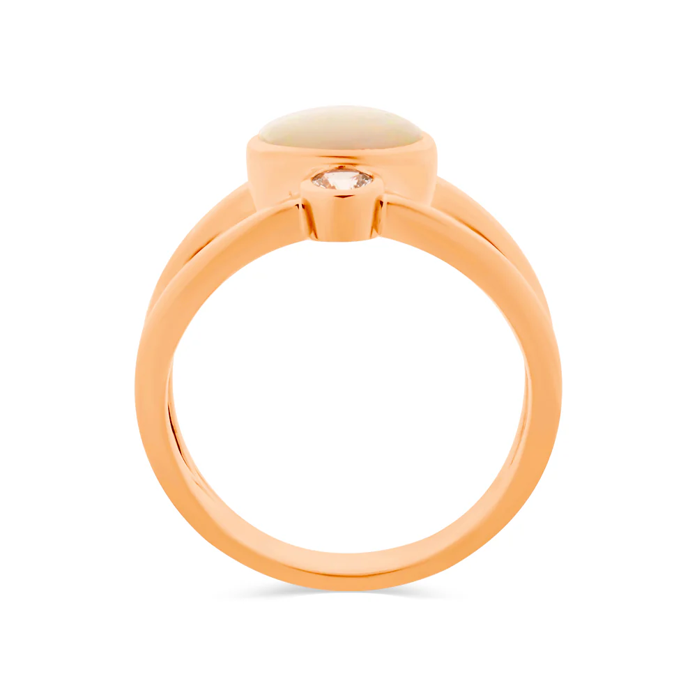 Opal & Sapphire Ring - Image 2
