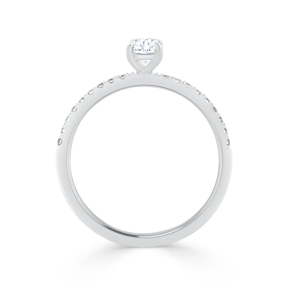 Oval Diamond Ring - Image 2