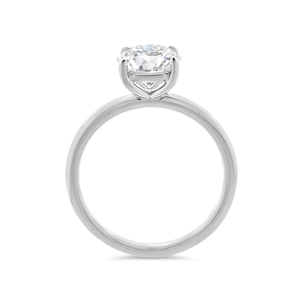 Round Brilliant Cut Solitaire Lab Grown Diamond Ring 1.5ct - Image 2