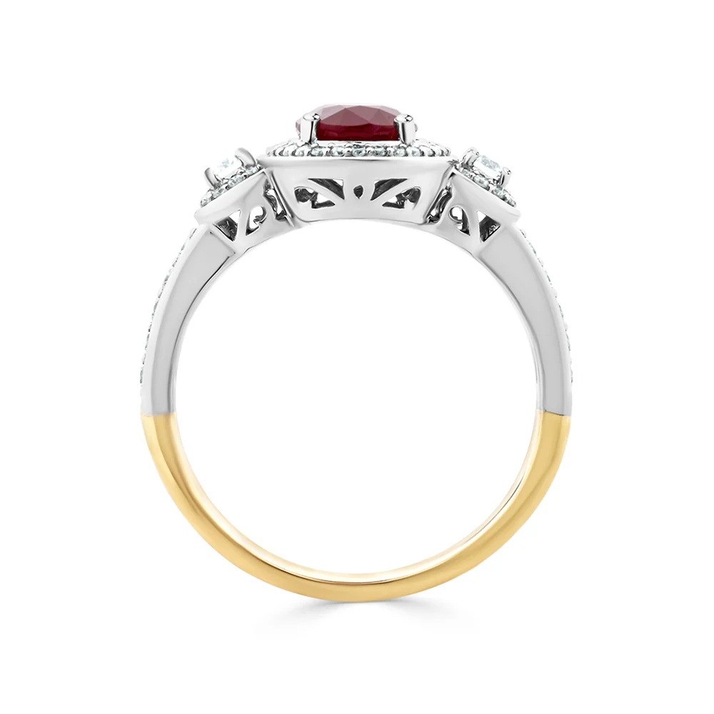 Ruby & Diamond Ring - Image 2