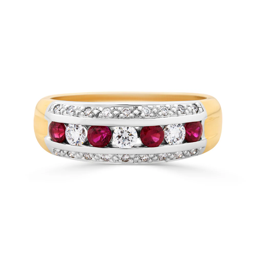 Ruby & Diamond Ring