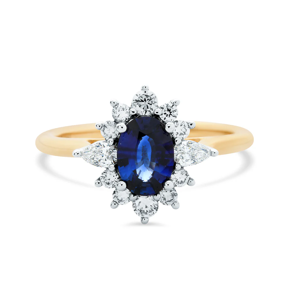 Sapphire and Diamond Ring - Image 3