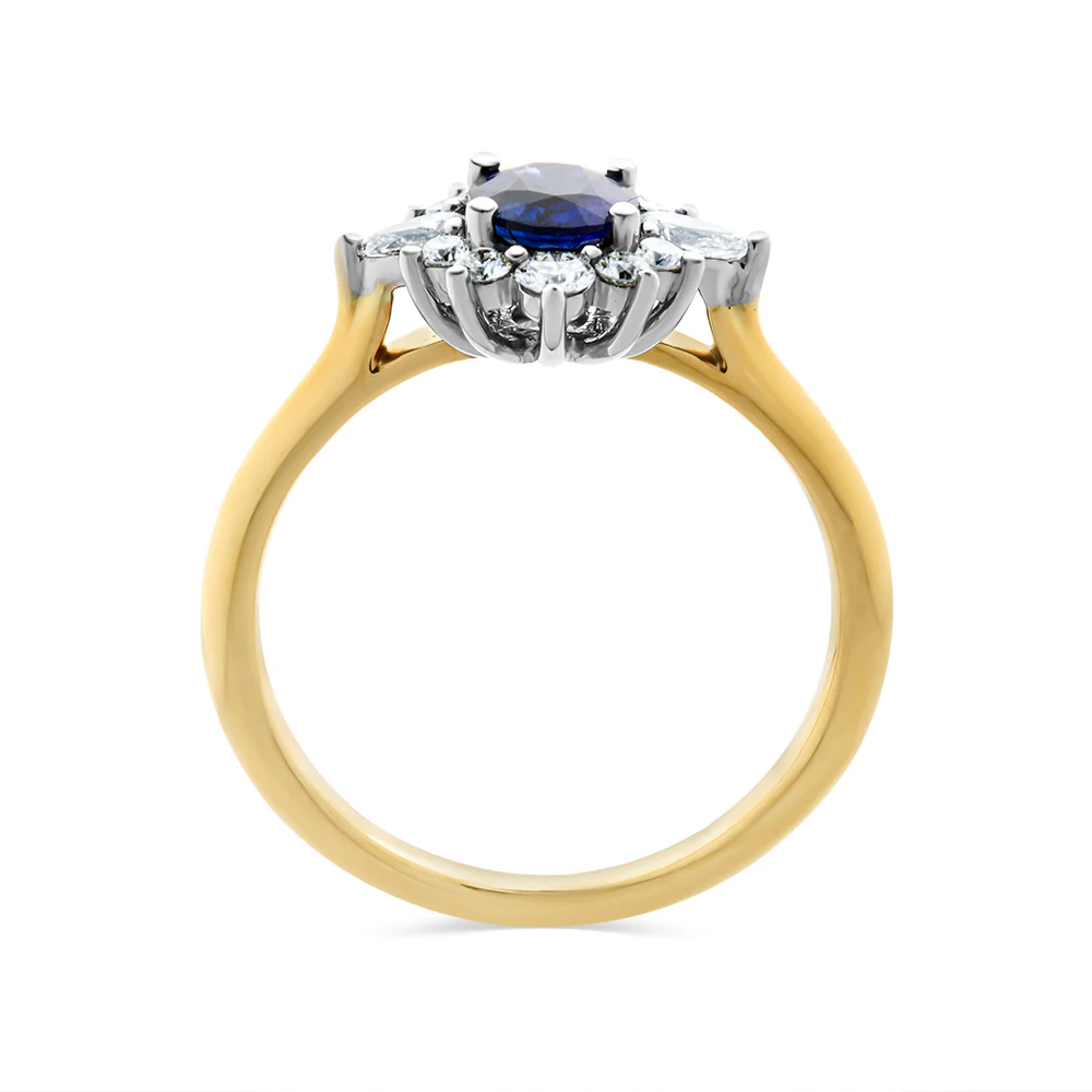Sapphire and Diamond Ring - Image 4