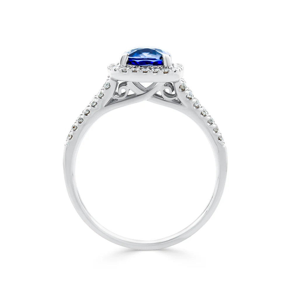 Sapphire & Diamond Ring - Image 2