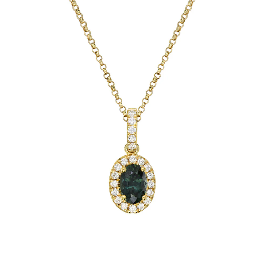 Sapphire Dreams 'Clarissa' Australian Sapphire Pendant Necklace