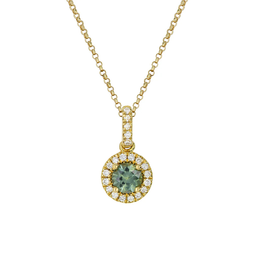Sapphire Dreams 'Kiley' Australian Sapphire Pendant Necklace