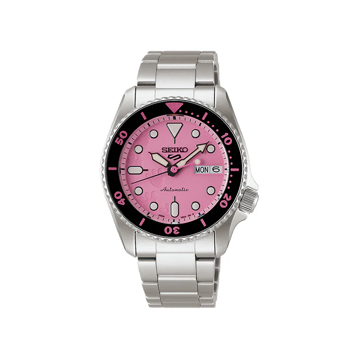 Seiko 5 Sports SKX Series Pink Panther Limited Edition Watch - SRPM07K