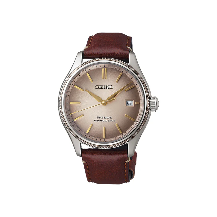 Seiko Presage Classic Series 'Upcycling Leather' Limited Edition Watch - SPB529J