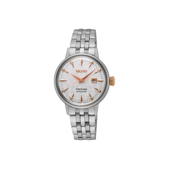 Seiko Presage Cocktail Time 'Clover Club' Watch - SRE009J