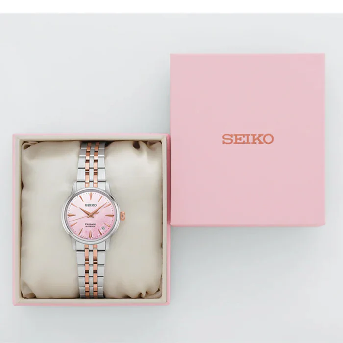 Seiko Presage Cocktail Time 'Sakura Aviation' Watch - SRPM06J - Image 2