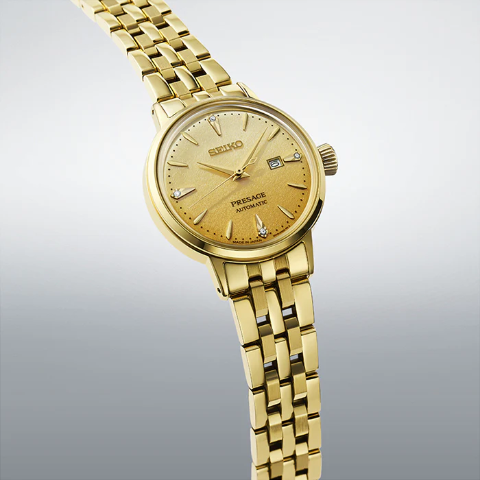 Seiko Presage Cocktail Time 'Eggnog' Watch - SRE018J - Image 3