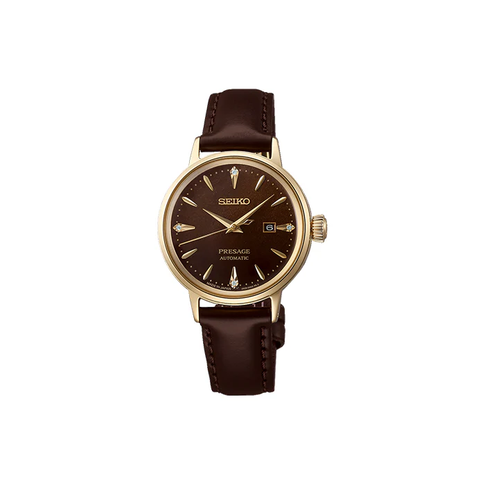 Seiko Presage Cocktail Time 'Jamaican Coffee' Watch - SRE020J