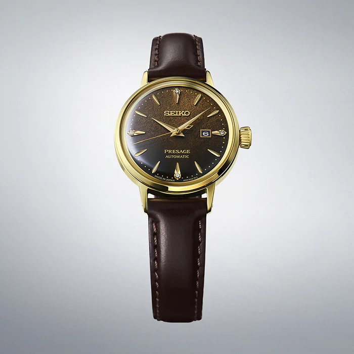 Seiko Presage Cocktail Time 'Jamaican Coffee' Watch - SRE020J - Image 2